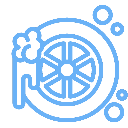 icône nettoyage jantes et roues